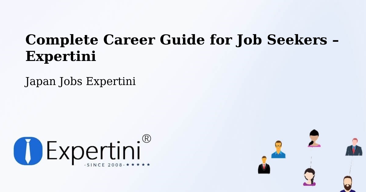 Career Guide for Job Seekers – Daisen - Daisen, Japan Jobs Expertini