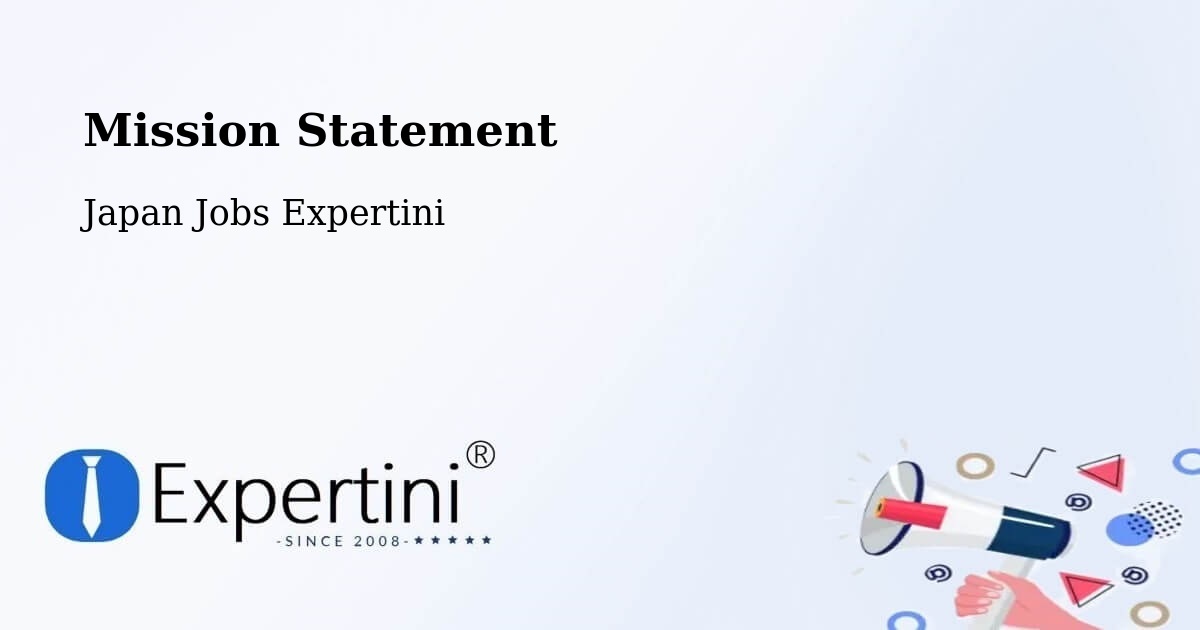 Corporate Mission – Daisen - Japan Jobs Expertini
