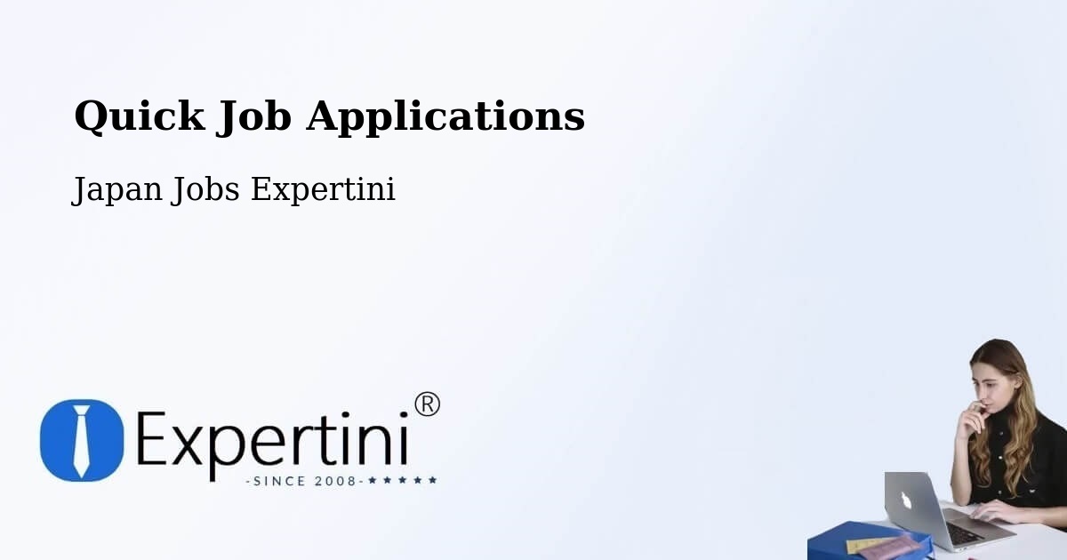 Quick Apply Feature – Daisen - Japan Jobs Expertini